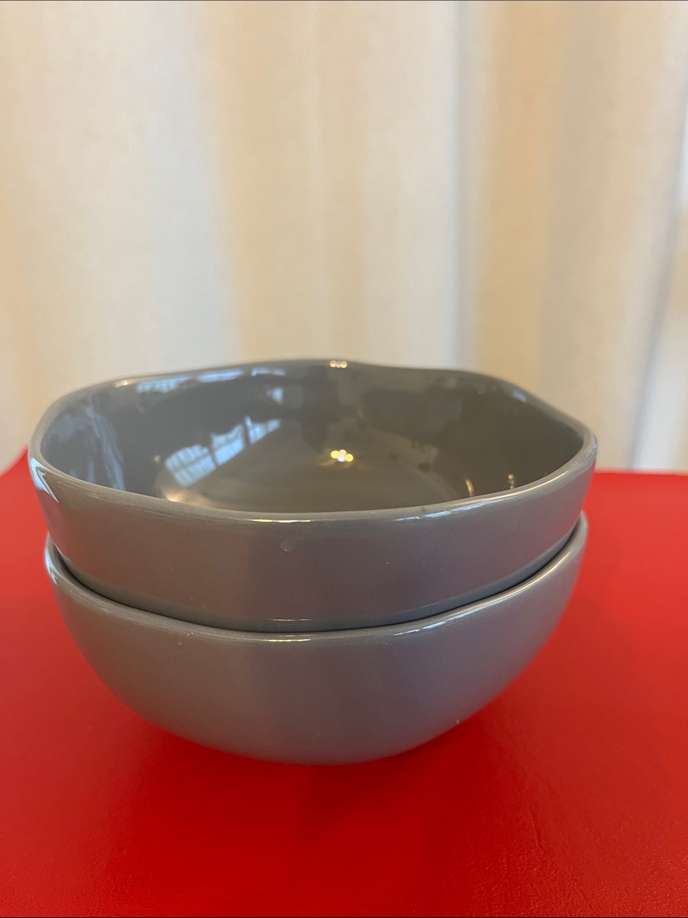 LE TAUCI: Ceramic Serving Bowls  6”D  2.70”H set of 2